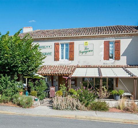 Hôtel Les Voyageurs à Tournon d'Agenais